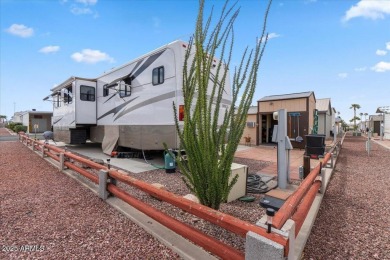 Welcome to your perfect getaway in the heart of Florence, AZ! on 3 Parks Fairways in Arizona - for sale on GolfHomes.com, golf home, golf lot