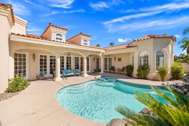 Custom built colonial style Mediterranean home with an Island on Indian Wells Golf Resort and Country Club in California - for sale on GolfHomes.com, golf home, golf lot