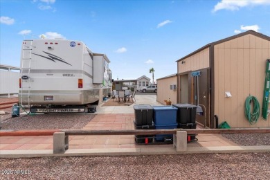 Welcome to your perfect getaway in the heart of Florence, AZ! on 3 Parks Fairways in Arizona - for sale on GolfHomes.com, golf home, golf lot