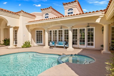 Custom built colonial style Mediterranean home with an Island on Indian Wells Golf Resort and Country Club in California - for sale on GolfHomes.com, golf home, golf lot