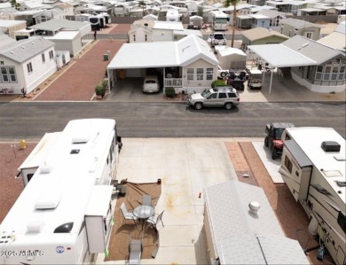 Welcome to your perfect getaway in the heart of Florence, AZ! on 3 Parks Fairways in Arizona - for sale on GolfHomes.com, golf home, golf lot