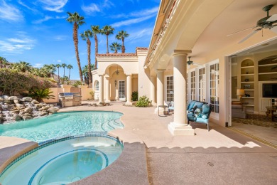 Custom built colonial style Mediterranean home with an Island on Indian Wells Golf Resort and Country Club in California - for sale on GolfHomes.com, golf home, golf lot
