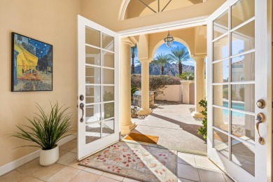 Custom built colonial style Mediterranean home with an Island on Indian Wells Golf Resort and Country Club in California - for sale on GolfHomes.com, golf home, golf lot