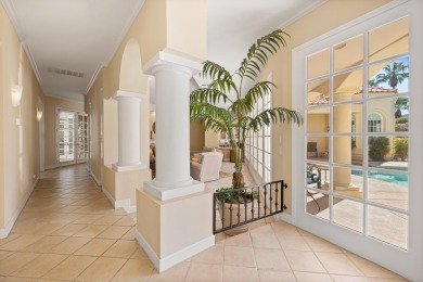 Custom built colonial style Mediterranean home with an Island on Indian Wells Golf Resort and Country Club in California - for sale on GolfHomes.com, golf home, golf lot