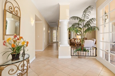Custom built colonial style Mediterranean home with an Island on Indian Wells Golf Resort and Country Club in California - for sale on GolfHomes.com, golf home, golf lot