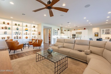 Experience luxury living in this stunning Cordoba floor plan on Encanterra Country Club in Arizona - for sale on GolfHomes.com, golf home, golf lot