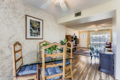 Charming and well-loved duplex. This 2 Bedroom, 2 Bath gemini on PalmBrook Country Club in Arizona - for sale on GolfHomes.com, golf home, golf lot