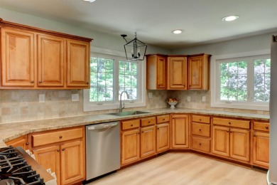 Beautiful lakefront home with gorgeous views of Christmas Lake on Christmas Lake Golf Course in Indiana - for sale on GolfHomes.com, golf home, golf lot