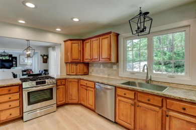 Beautiful lakefront home with gorgeous views of Christmas Lake on Christmas Lake Golf Course in Indiana - for sale on GolfHomes.com, golf home, golf lot