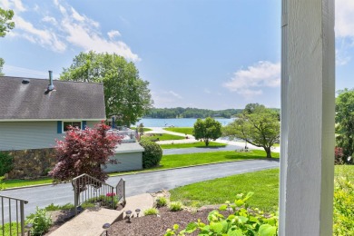 Beautiful lakefront home with gorgeous views of Christmas Lake on Christmas Lake Golf Course in Indiana - for sale on GolfHomes.com, golf home, golf lot