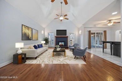 Beautiful brick-front home located in the desirable Carolina on Carolina Trace Country Club in North Carolina - for sale on GolfHomes.com, golf home, golf lot