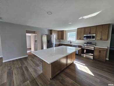 This stunning ranch-style home has been completely remodeled and on Green Hills Golf Club in Illinois - for sale on GolfHomes.com, golf home, golf lot
