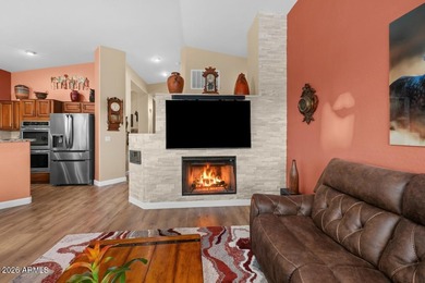 WOW, FURNISHED, UPDATED & GORGEOUS with FANTASTIC MOUNTAIN VIEW on Mountain Brook Golf Club in Arizona - for sale on GolfHomes.com, golf home, golf lot