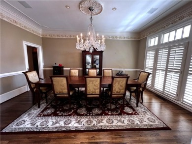 This European style all-sided brick house is located in one of on Country Club of the South in Georgia - for sale on GolfHomes.com, golf home, golf lot
