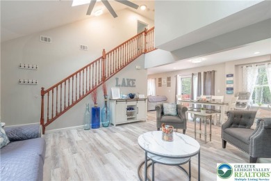 This beautifully renovated 3-bedroom, 3-bathroom home is the on Pocono Farms Country Club in Pennsylvania - for sale on GolfHomes.com, golf home, golf lot