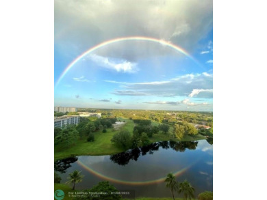 Spectacular Views of Lake and Golf Course from this 9th Floor 2 on Palm-Aire Country Club and Resort - Palms in Florida - for sale on GolfHomes.com, golf home, golf lot