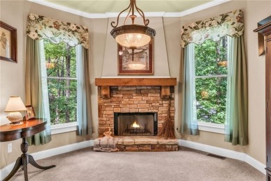 Once in a while, a home comes along that is truly in a class of on The Highlands Course at Lake Arrowhead in Georgia - for sale on GolfHomes.com, golf home, golf lot