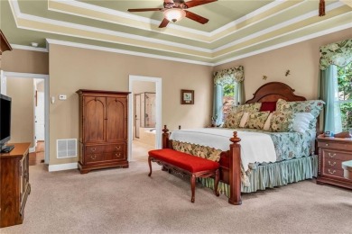 Once in a while, a home comes along that is truly in a class of on The Highlands Course at Lake Arrowhead in Georgia - for sale on GolfHomes.com, golf home, golf lot