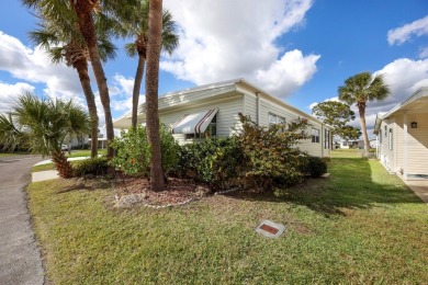 This 1982 manufactured home has 2 bedrooms, 2 bathrooms and is on Maple Leaf Golf and Country Club in Florida - for sale on GolfHomes.com, golf home, golf lot