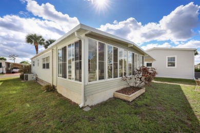 This 1982 manufactured home has 2 bedrooms, 2 bathrooms and is on Maple Leaf Golf and Country Club in Florida - for sale on GolfHomes.com, golf home, golf lot