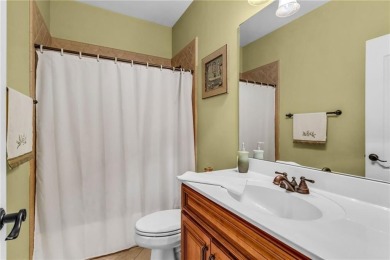 Once in a while, a home comes along that is truly in a class of on The Highlands Course at Lake Arrowhead in Georgia - for sale on GolfHomes.com, golf home, golf lot