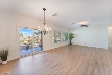 This beautifully maintained home has beautiful views of the golf on Aliante Golf Club in Nevada - for sale on GolfHomes.com, golf home, golf lot