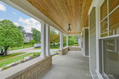 Construction is flying along, drywall just completed, hardwood on Glen Oak Country Club in Illinois - for sale on GolfHomes.com, golf home, golf lot