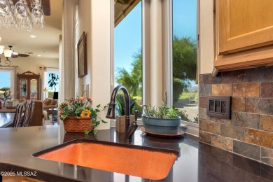 Exquisitely updated Portofino Villa with sweeping golf, lake & on Saddlebrooke Golf Course in Arizona - for sale on GolfHomes.com, golf home, golf lot