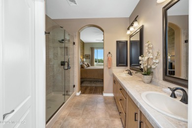 Exquisitely updated Portofino Villa with sweeping golf, lake & on Saddlebrooke Golf Course in Arizona - for sale on GolfHomes.com, golf home, golf lot