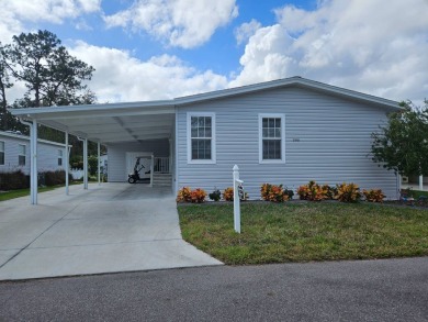 This stylish, like new, 2020 Jacobsen model has 3 bedrooms, 2 on Big Cypress Golf and Country Club in Florida - for sale on GolfHomes.com, golf home, golf lot