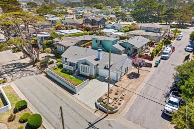 Perched on an elevated corner lot just two blocks from the on Pacific Grove Golf Links in California - for sale on GolfHomes.com, golf home, golf lot