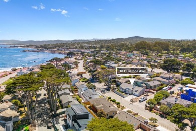 Perched on an elevated corner lot just two blocks from the on Pacific Grove Golf Links in California - for sale on GolfHomes.com, golf home, golf lot