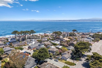 Perched on an elevated corner lot just two blocks from the on Pacific Grove Golf Links in California - for sale on GolfHomes.com, golf home, golf lot