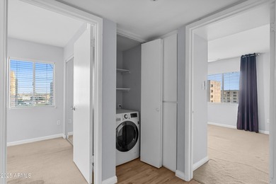 Rarely does a condo combine DESIGNER FINISHES, INSIDE LAUNDRY on Scottsdale Shadows in Arizona - for sale on GolfHomes.com, golf home, golf lot