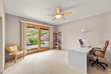 Perched on the side of a mountain and backing directly to on Sedona Golf Resort in Arizona - for sale on GolfHomes.com, golf home, golf lot