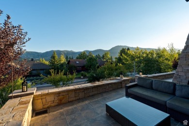 Mountain Contemporary with Views in Park Meadows' Risner Ridge on Park Meadows Country Club in Utah - for sale on GolfHomes.com, golf home, golf lot