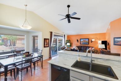 Welcome home to this fully furnished stylish Tahoe model in the on SunBird Golf Club in Arizona - for sale on GolfHomes.com, golf home, golf lot
