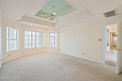 Single-Story Brick Golf Course Home with Pond View | Fairfield on Harbour Point Golf Club in North Carolina - for sale on GolfHomes.com, golf home, golf lot