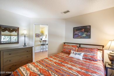 Welcome home to this fully furnished stylish Tahoe model in the on SunBird Golf Club in Arizona - for sale on GolfHomes.com, golf home, golf lot