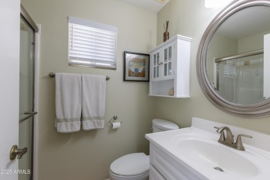 Welcome home to this fully furnished stylish Tahoe model in the on SunBird Golf Club in Arizona - for sale on GolfHomes.com, golf home, golf lot