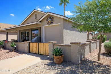 Welcome home to this fully furnished stylish Tahoe model in the on SunBird Golf Club in Arizona - for sale on GolfHomes.com, golf home, golf lot