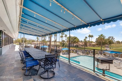 Welcome home to this fully furnished stylish Tahoe model in the on SunBird Golf Club in Arizona - for sale on GolfHomes.com, golf home, golf lot