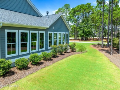 This nearly new residence is situated on a corner lot within the on Members Club At St. James Plantation in North Carolina - for sale on GolfHomes.com, golf home, golf lot
