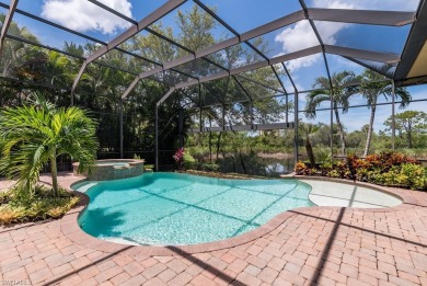 Architecturally beautiful custom home by Robert D' Angeleo on a on Pelican Sound Golf and River Club in Florida - for sale on GolfHomes.com, golf home, golf lot