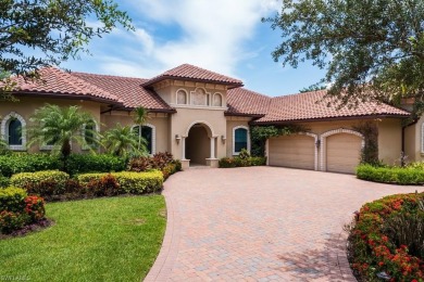 Architecturally beautiful custom home by Robert D' Angeleo on a on Pelican Sound Golf and River Club in Florida - for sale on GolfHomes.com, golf home, golf lot