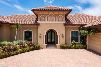 Architecturally beautiful custom home by Robert D' Angeleo on a on Pelican Sound Golf and River Club in Florida - for sale on GolfHomes.com, golf home, golf lot