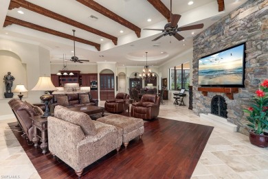 Architecturally beautiful custom home by Robert D' Angeleo on a on Pelican Sound Golf and River Club in Florida - for sale on GolfHomes.com, golf home, golf lot