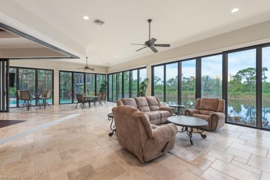 Architecturally beautiful custom home by Robert D' Angeleo on a on Pelican Sound Golf and River Club in Florida - for sale on GolfHomes.com, golf home, golf lot