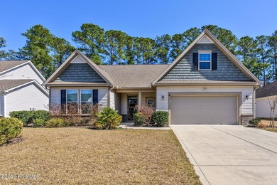 Beautifully maintained 2018 move-in ready single-level home with on Farmstead Golf Links in North Carolina - for sale on GolfHomes.com, golf home, golf lot