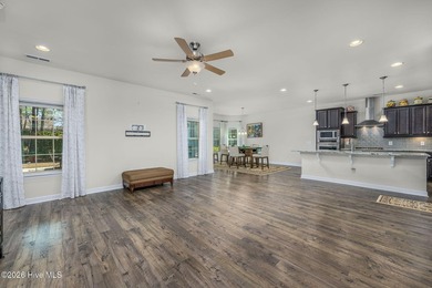 Beautifully maintained 2018 move-in ready single-level home with on Farmstead Golf Links in North Carolina - for sale on GolfHomes.com, golf home, golf lot